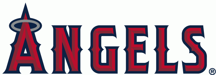 Los Angeles Angels of Anaheim 2005-Pres Wordmark Logo iron on heat transfer...